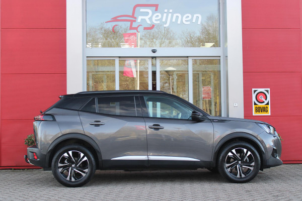 Peugeot 2008 1.2 130PK GT | NAVIGATIE 10" TOUCHSCREEN | APPLE CARPLAY/ANDROID AUTO | ADAPTIVE CRUISE CONTROL | FULL LED KOPLAMPEN | ACHTERUITRIJ CAMERA | 3-D COCKPIT | KEYLESS ENTRY/START | STOEL VERWARMING | DODEHOEK BEWAKING | ALL SEASON BANDEN |