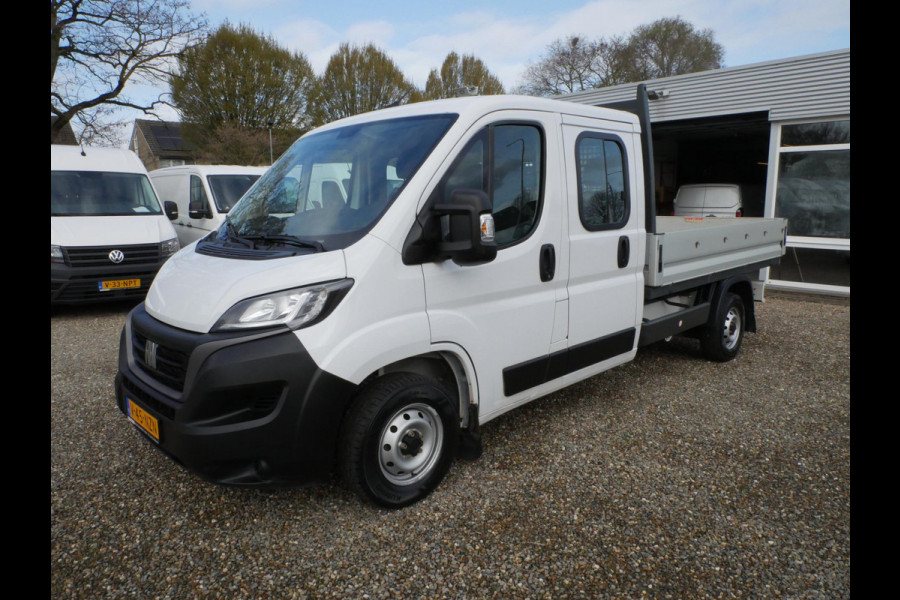 Fiat Ducato 2.2 MultiJet 140PK, L3, Pickup, Dubbel cabine, Airco, Laadbak L*B*H = 290*205*40