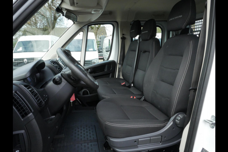 Fiat Ducato 2.2 MultiJet 140PK, L3, Pickup, Dubbel cabine, Airco, Laadbak L*B*H = 290*205*40