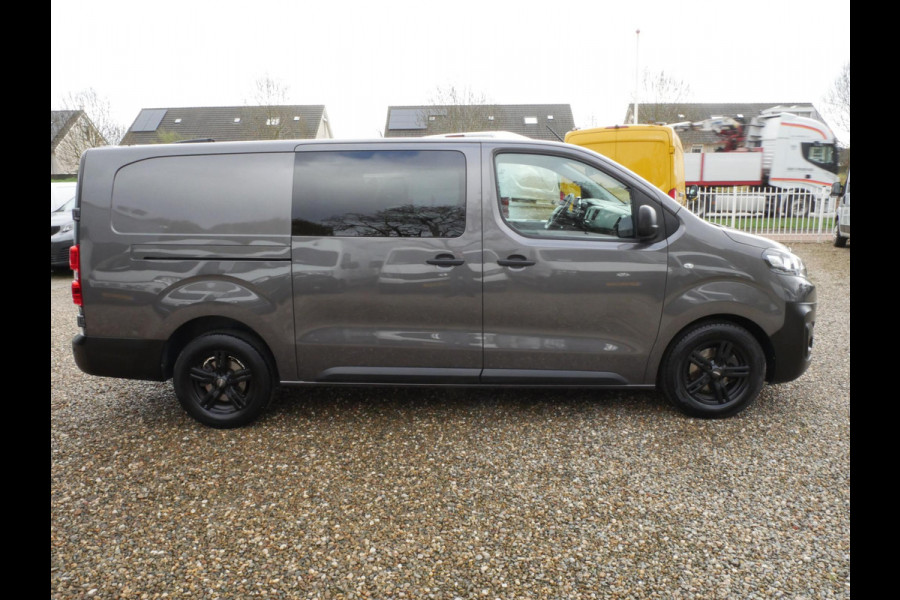 Citroën Jumpy 2.0 BlueHDI 120PK, L3, Dubbel cabine, Airco, 2 x Schuifdeur