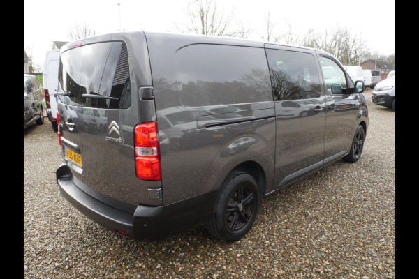 Citroën Jumpy 2.0 BlueHDI 120PK, L3, Dubbel cabine, Airco, 2 x Schuifdeur