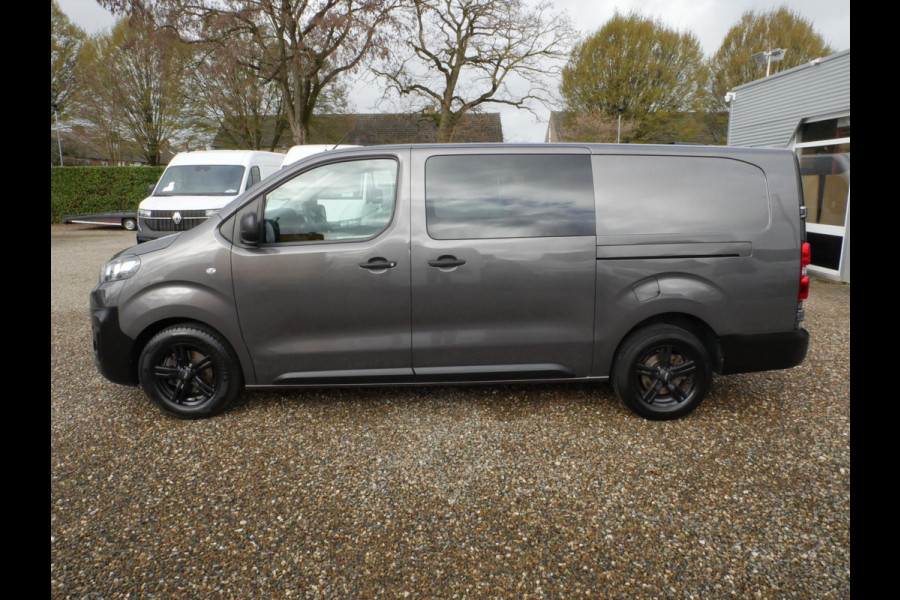 Citroën Jumpy 2.0 BlueHDI 120PK, L3, Dubbel cabine, Airco, 2 x Schuifdeur