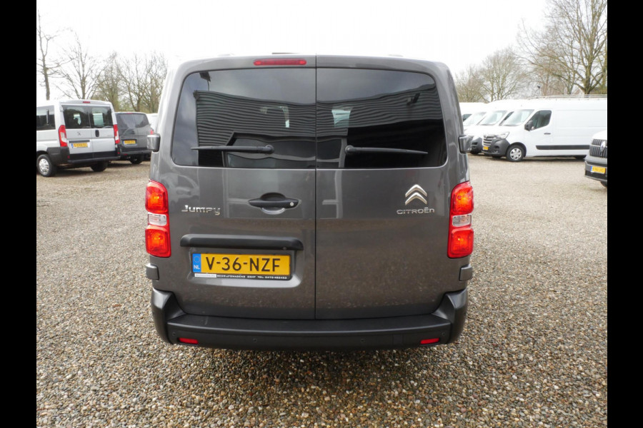 Citroën Jumpy 2.0 BlueHDI 120PK, L3, Dubbel cabine, Airco, 2 x Schuifdeur