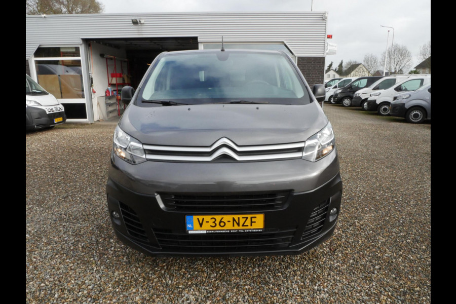 Citroën Jumpy 2.0 BlueHDI 120PK, L3, Dubbel cabine, Airco, 2 x Schuifdeur