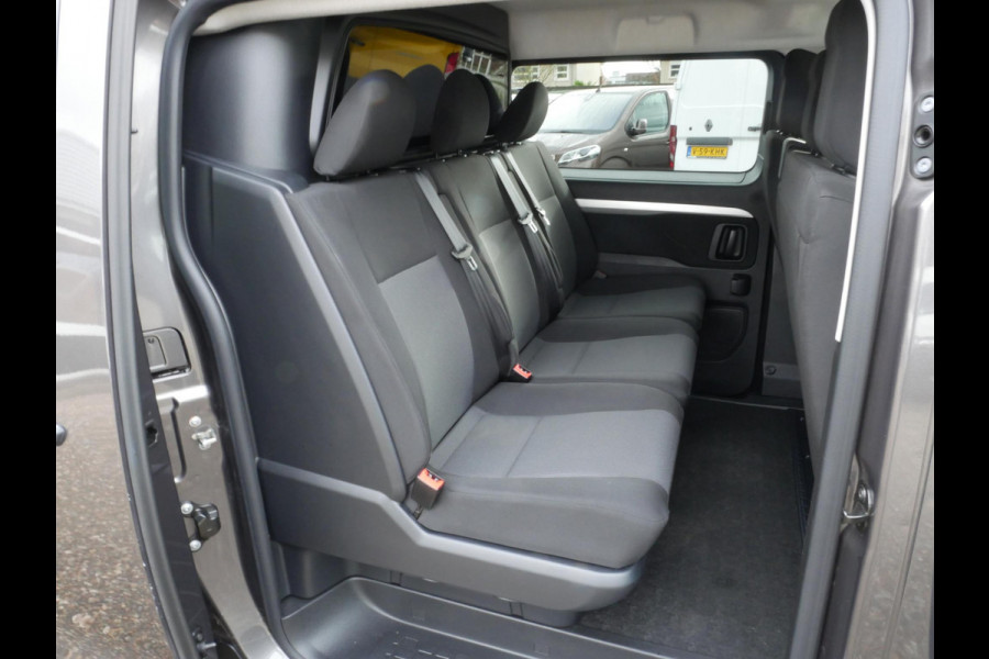 Citroën Jumpy 2.0 BlueHDI 120PK, L3, Dubbel cabine, Airco, 2 x Schuifdeur