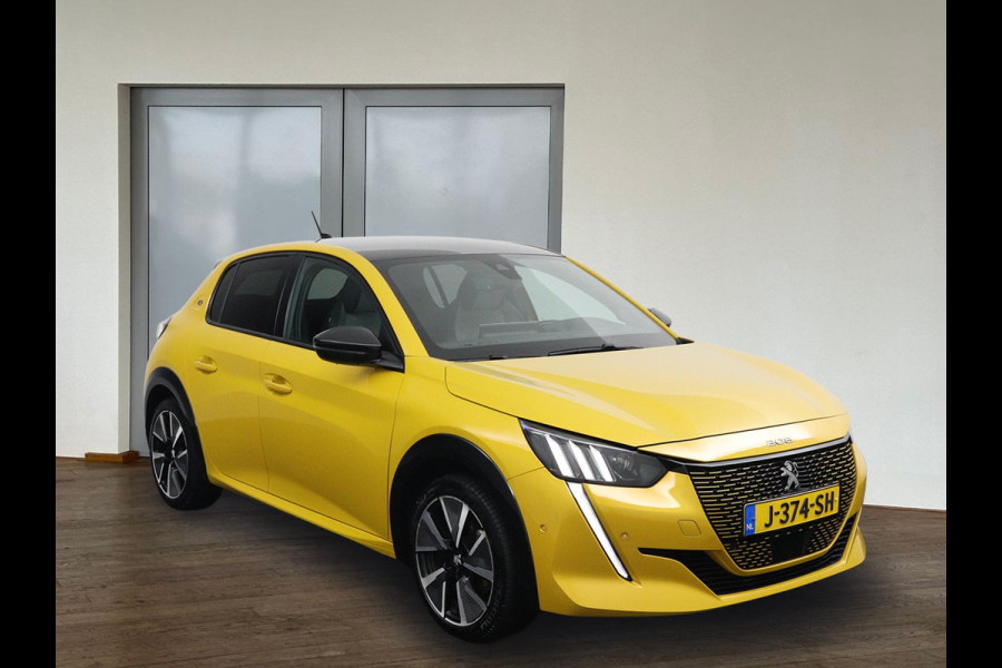 Peugeot e-208 EV GT 350 50 kWh*3FASE*CRUISE*ECC*CARPLAY*CAM*