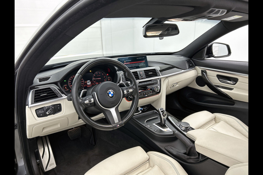 BMW 4 Serie Coupé 420i High Executive M-Sport(NL-Auto, Dealer OndrH, Dakraam, Trekhaak, Navi Pro, StoelV, Leder, Sportstoel, Etc)