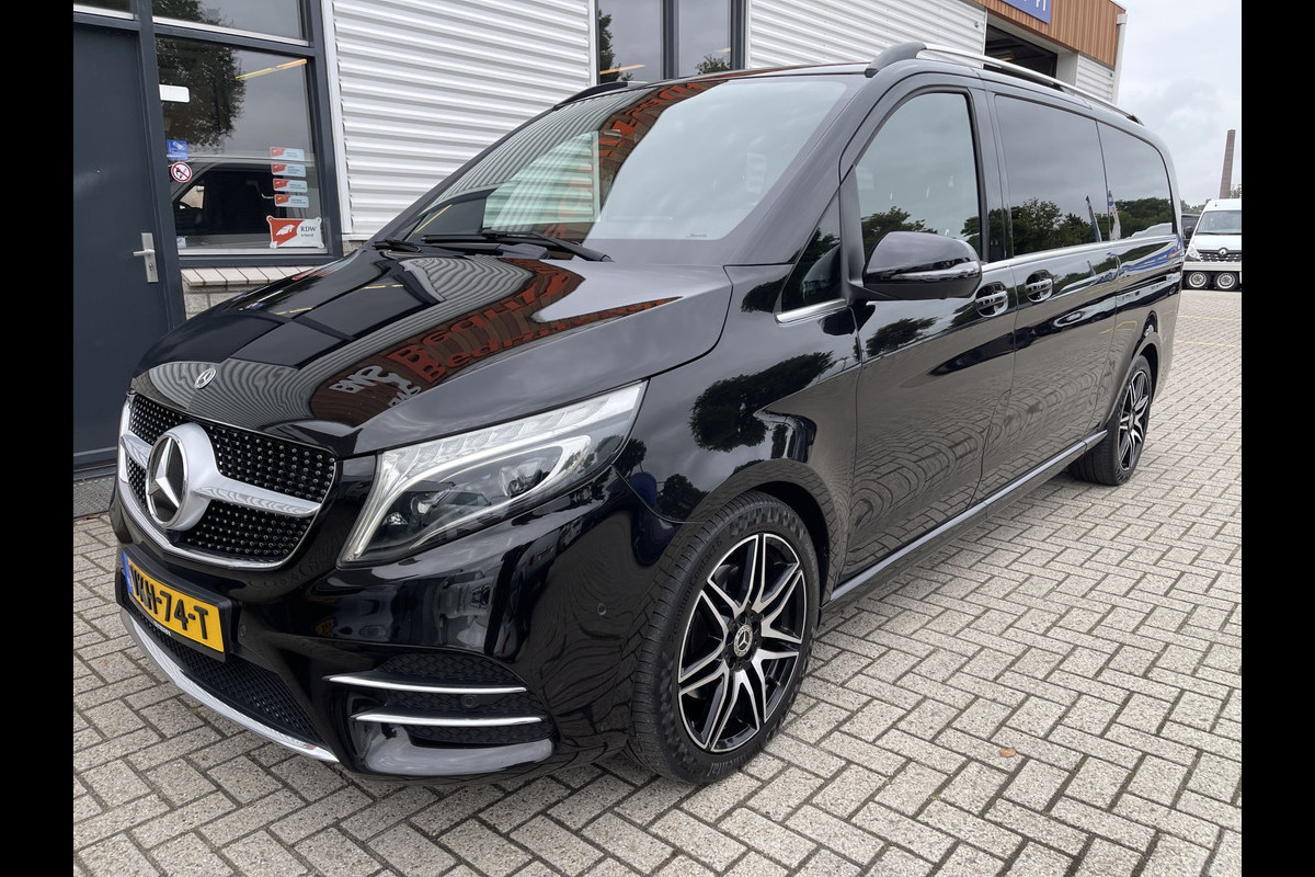 Mercedes-Benz V-Klasse 300d 237pk Extra Lang DC 5 persoons Avantgarde Edition / vaste prijs rijklaar € 49.950 ex btw / lease vanaf € 864 / AMG / burmester / leer / camera / originele Nedelandse bus !