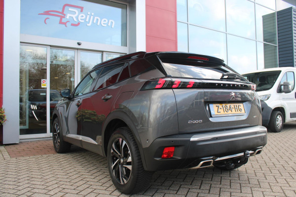 Peugeot 2008 1.2 130PK GT | NAVIGATIE 10" TOUCHSCREEN | APPLE CARPLAY/ANDROID AUTO | ADAPTIVE CRUISE CONTROL | FULL LED KOPLAMPEN | ACHTERUITRIJ CAMERA | 3-D COCKPIT | KEYLESS ENTRY/START | STOEL VERWARMING | DODEHOEK BEWAKING | ALL SEASON BANDEN |