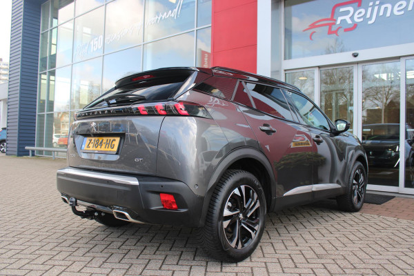 Peugeot 2008 1.2 130PK GT | NAVIGATIE 10" TOUCHSCREEN | APPLE CARPLAY/ANDROID AUTO | ADAPTIVE CRUISE CONTROL | FULL LED KOPLAMPEN | ACHTERUITRIJ CAMERA | 3-D COCKPIT | KEYLESS ENTRY/START | STOEL VERWARMING | DODEHOEK BEWAKING | ALL SEASON BANDEN |