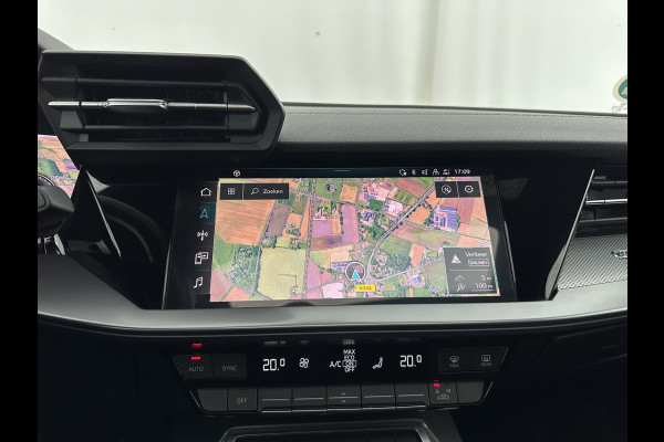 Audi A3 Limousine 35 TFSI S-Line Edition (INCL-BTW) Aut. *PANO | LEATHER-FABRIC | FULL-LED | AMBIENTLIGHT | SPORTSEATS | DIGI-COCKPIT | NAVI-FULLMAP | PRIVACYGLASS | SHIFTPADDLES | DAB+ | ADAPTIVE-CRUISE | 17"ALU*