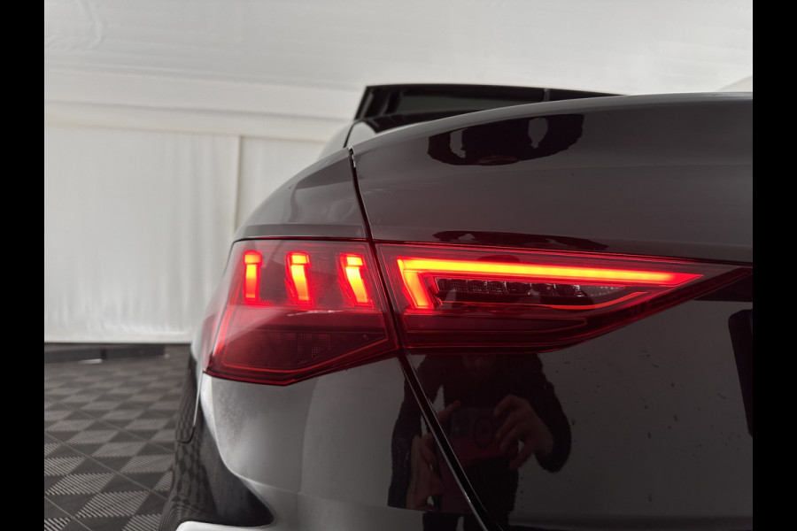 Audi A3 Limousine 35 TFSI S-Line Edition (INCL-BTW) Aut. *PANO | LEATHER-FABRIC | FULL-LED | AMBIENTLIGHT | SPORTSEATS | DIGI-COCKPIT | NAVI-FULLMAP | PRIVACYGLASS | SHIFTPADDLES | DAB+ | ADAPTIVE-CRUISE | 17"ALU*