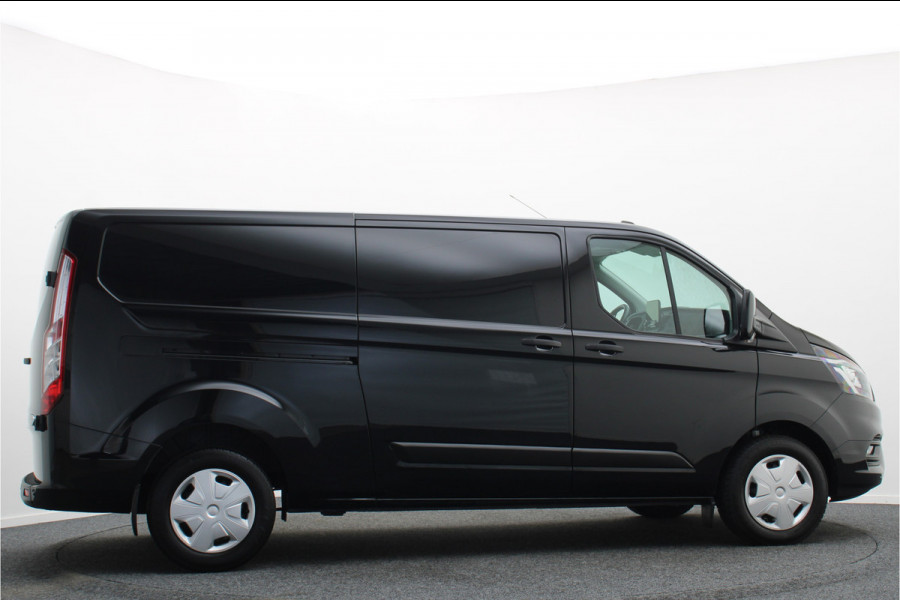 Ford Transit Custom 320 2.0 TDCI L2H1 Limited Leer, 3-Zits, Camera, Cruise, Apple Carplay, Verwarmde Voorruit, DAB, PDC
