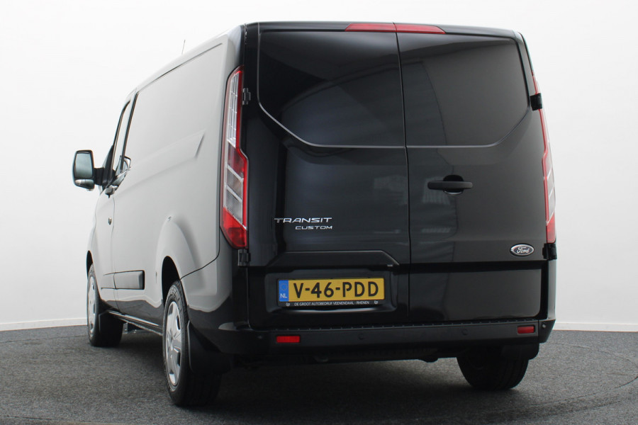 Ford Transit Custom 320 2.0 TDCI L2H1 Limited Leer, 3-Zits, Camera, Cruise, Apple Carplay, Verwarmde Voorruit, DAB, PDC