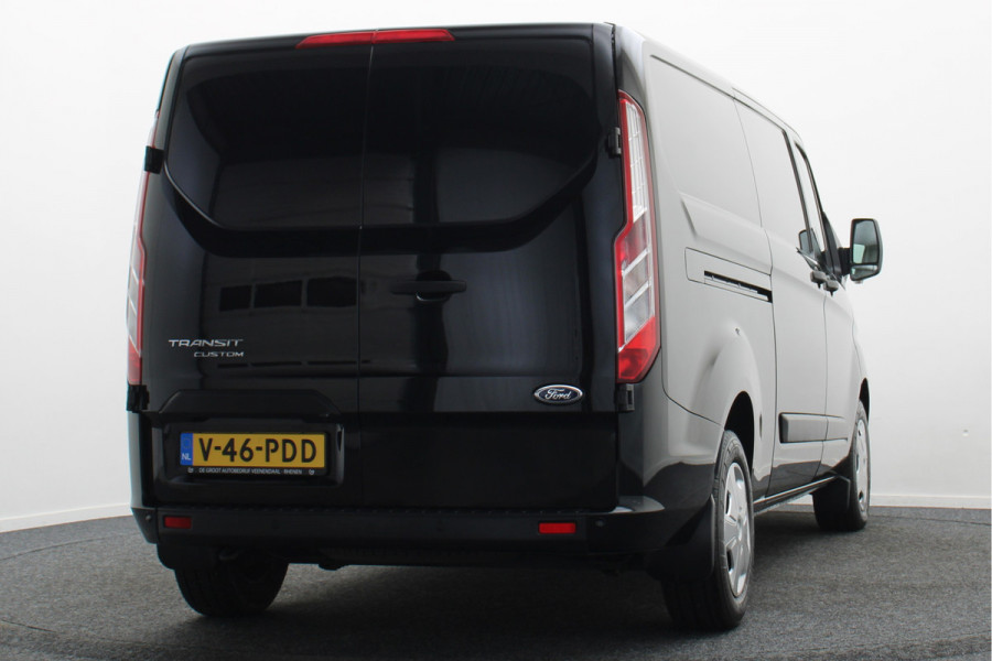 Ford Transit Custom 320 2.0 TDCI L2H1 Limited Leer, 3-Zits, Camera, Cruise, Apple Carplay, Verwarmde Voorruit, DAB, PDC