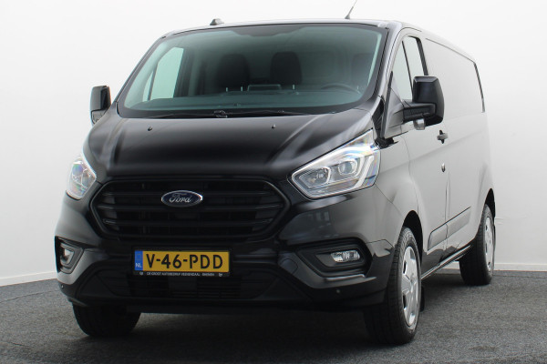 Ford Transit Custom 320 2.0 TDCI L2H1 Limited Leer, 3-Zits, Camera, Cruise, Apple Carplay, Verwarmde Voorruit, DAB, PDC