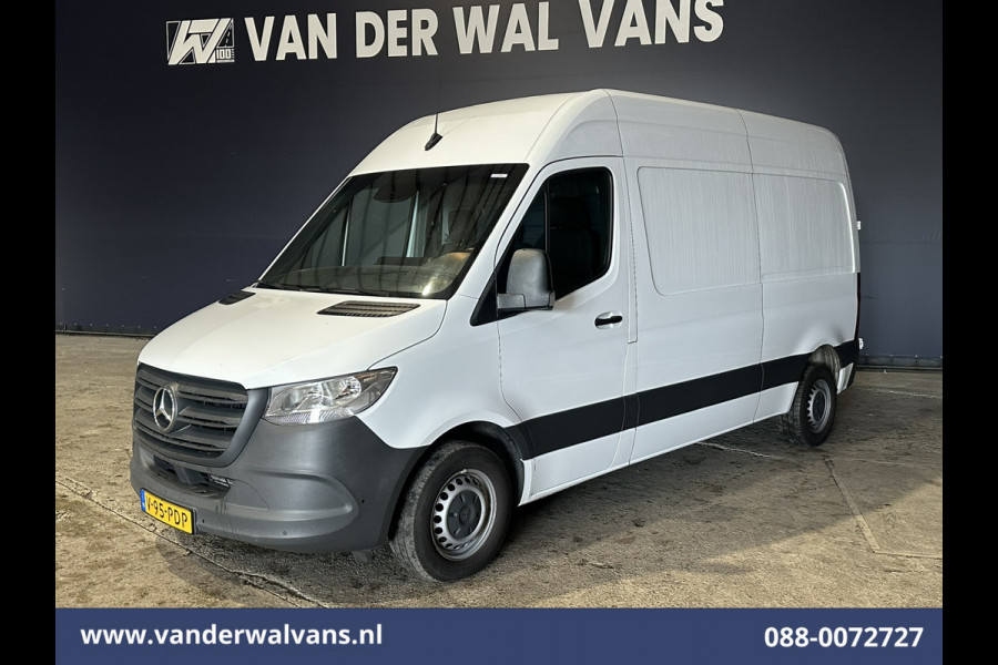 Mercedes-Benz Sprinter 214 CDI 143pk L2H2 Euro6 Airco | Camera | Apple Carplay | Cruisecontrol | Trekhaak Android Auto, Stoelverwarming, Parkeersensoren, Bijrijdersbank