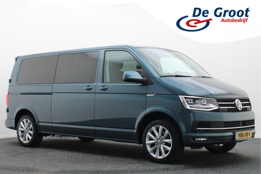 Volkswagen Transporter 2.0 TDI DSG 150 PK Lang Highline 5-Zits, Camera, ACC, LED, Apple Carplay, Verwarmde Voorruit, Trekhaak, 18''