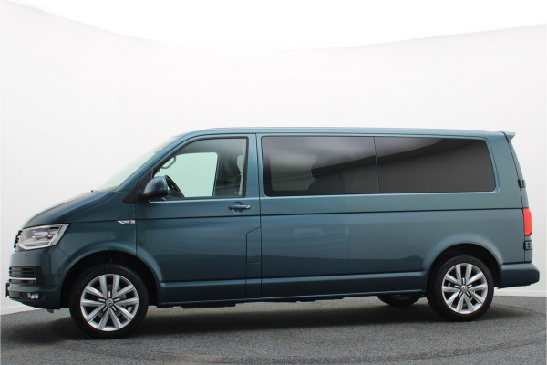 Volkswagen Transporter 2.0 TDI DSG 150 PK Lang Highline 5-Zits, Camera, ACC, LED, Apple Carplay, Verwarmde Voorruit, Trekhaak, 18''