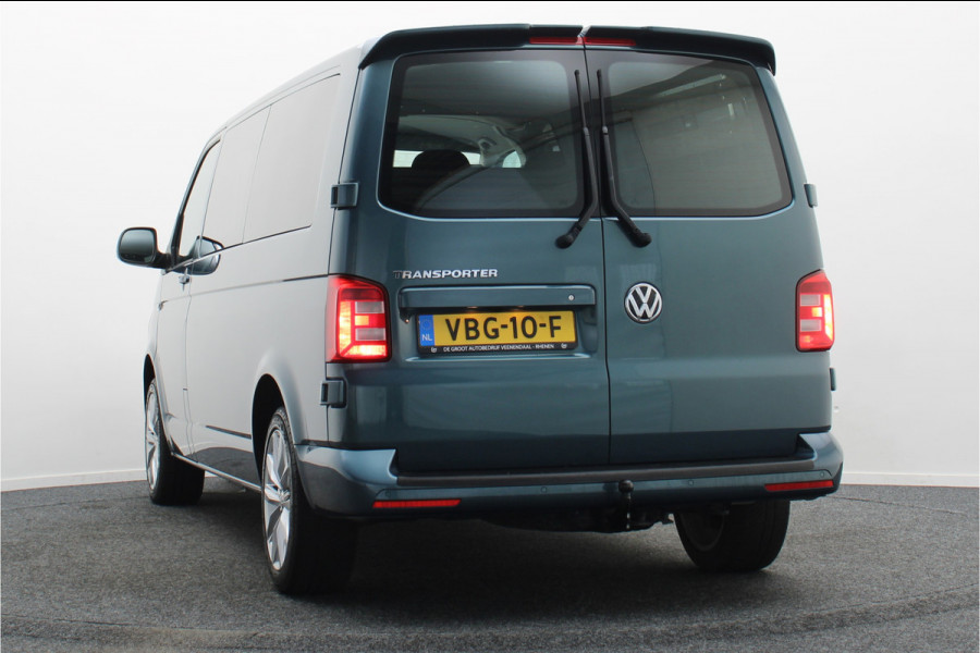 Volkswagen Transporter 2.0 TDI DSG 150 PK Lang Highline 5-Zits, Camera, ACC, LED, Apple Carplay, Verwarmde Voorruit, Trekhaak, 18''