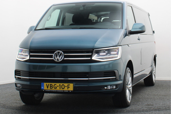 Volkswagen Transporter 2.0 TDI DSG 150 PK Lang Highline 5-Zits, Camera, ACC, LED, Apple Carplay, Verwarmde Voorruit, Trekhaak, 18''