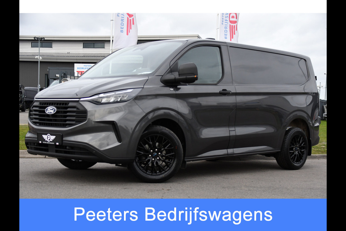 Ford Transit Custom 300 2.0 TDCI L1H1 PB Edition Adaptieve cruise, Camera, Carplay, Stoelverwarming, 170pk, LED, Automaat, Dodehoek, Sensoren, Uniek!