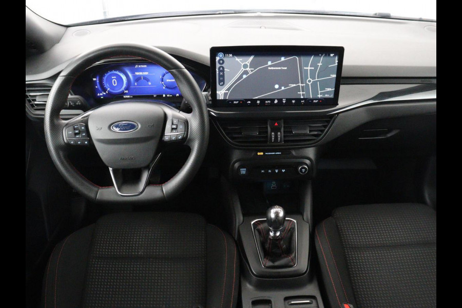 Ford Focus 1.0 EcoBoost ST Line X | Carplay | Camera | Keyless | Full LED | Navigatie | Climate control | Sportstoelen | Parkeerhulp | Bluetooth | Cruise control