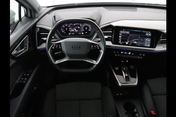 Audi Q4 e-tron 40 Advanced edition 77 kWh | SOH 94% | Stoelverwarming | Matrix LED | Carplay | Virtual Cockpit | 19'' | Parkeerhulp | Navigatie | Audi Sound | Climate control | DAB | Cruise control