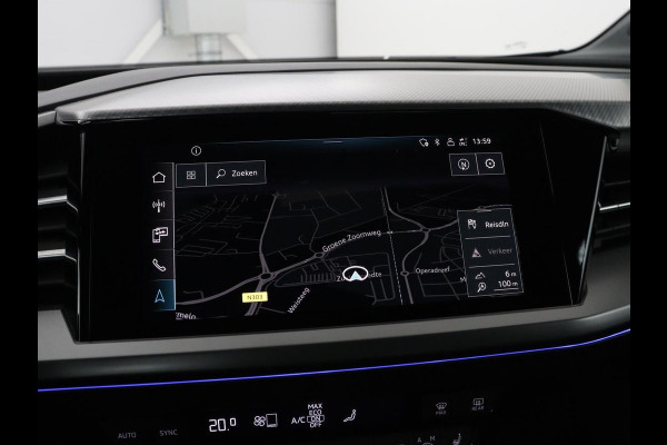 Audi Q4 e-tron 40 Advanced edition 77 kWh | SOH 94% | Stoelverwarming | Matrix LED | Carplay | Virtual Cockpit | 19'' | Parkeerhulp | Navigatie | Audi Sound | Climate control | DAB | Cruise control
