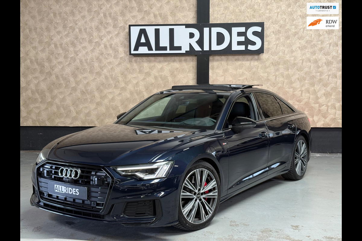 Audi A6 Limousine 55 TFSI e quattro Competition | Pano | Stuur/Stoel verwarming | 360 Camera | S line | Sfeerverlichting