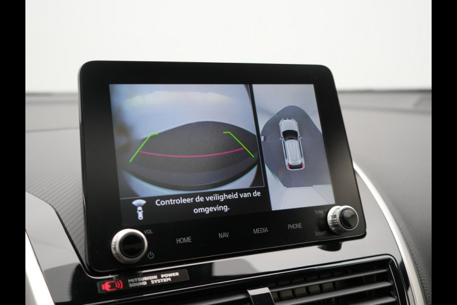 Mitsubishi Eclipse Cross 2.4 Instyle PHEV 188pk Dealer O.H. | Trekhaak Af Fabriek | Panodak | Head Up | Adaptive Cruise | 360 Camera | Lederen Sportstoelen Verwarmd | Keyless | Stuur Verwarmd | Apple Carplay | Blis | Navigatie | DAB | Plug In Hybrid |