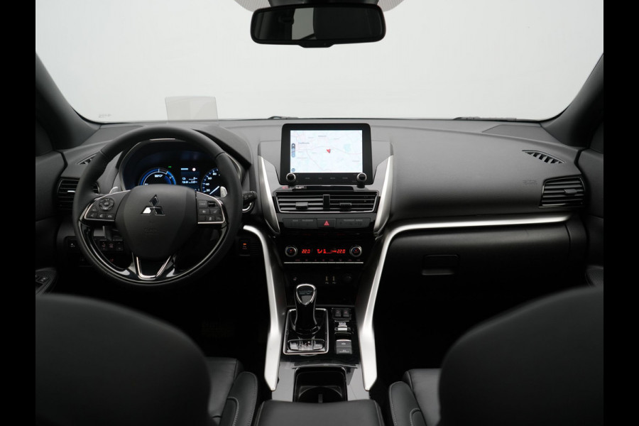 Mitsubishi Eclipse Cross 2.4 Instyle PHEV 188pk Dealer O.H. | Trekhaak Af Fabriek | Panodak | Head Up | Adaptive Cruise | 360 Camera | Lederen Sportstoelen Verwarmd | Keyless | Stuur Verwarmd | Apple Carplay | Blis | Navigatie | DAB | Plug In Hybrid |