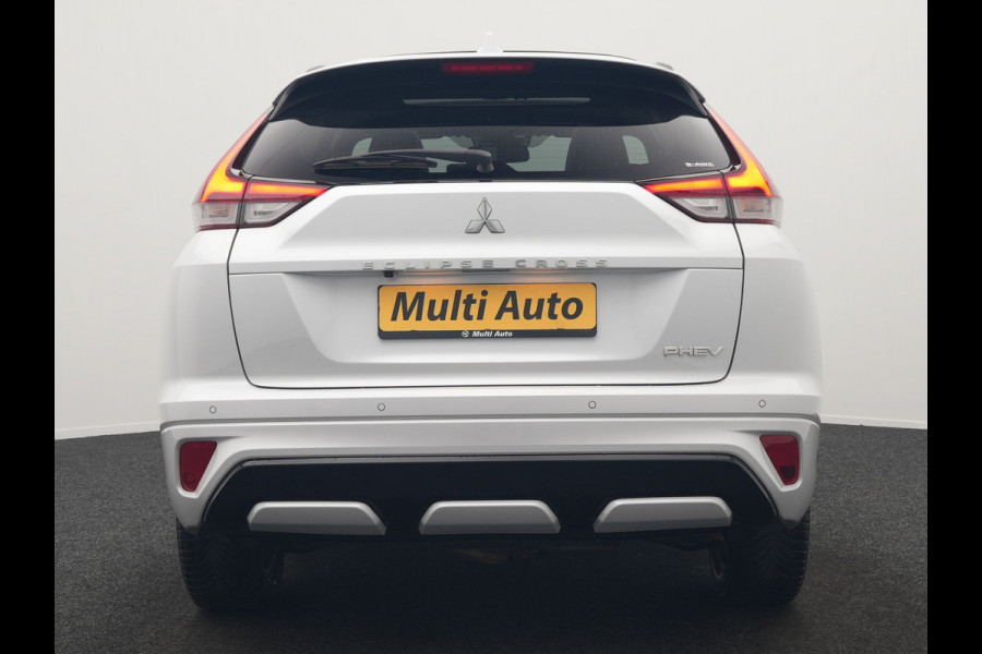 Mitsubishi Eclipse Cross 2.4 Instyle PHEV 188pk Dealer O.H. | Trekhaak Af Fabriek | Panodak | Head Up | Adaptive Cruise | 360 Camera | Lederen Sportstoelen Verwarmd | Keyless | Stuur Verwarmd | Apple Carplay | Blis | Navigatie | DAB | Plug In Hybrid |