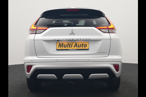 Mitsubishi Eclipse Cross 2.4 Instyle PHEV 188pk Dealer O.H. | Trekhaak Af Fabriek | Panodak | Head Up | Adaptive Cruise | 360 Camera | Lederen Sportstoelen Verwarmd | Keyless | Stuur Verwarmd | Apple Carplay | Blis | Navigatie | DAB | Plug In Hybrid |