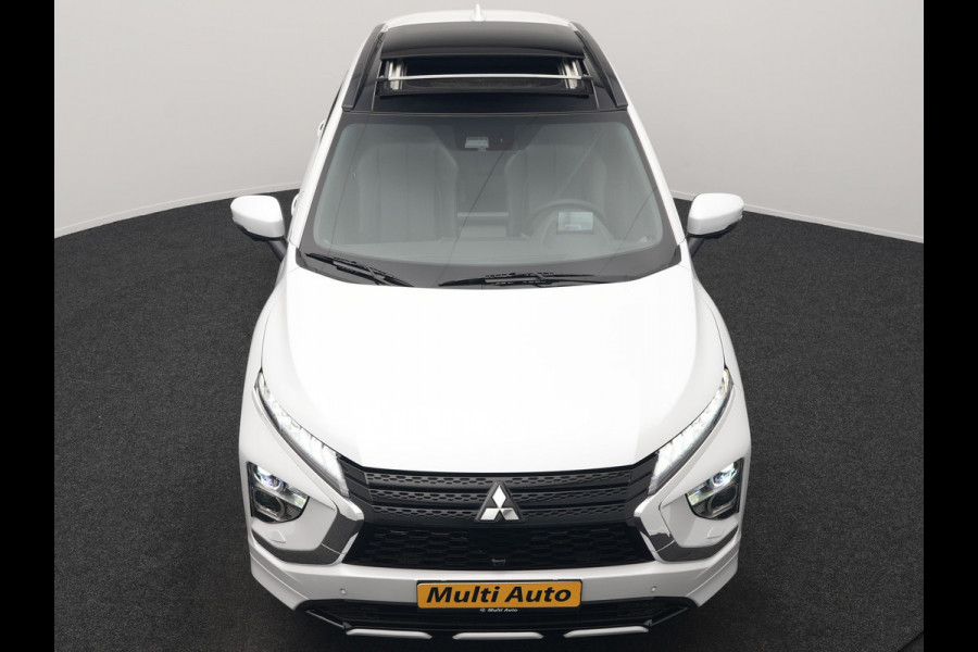 Mitsubishi Eclipse Cross 2.4 Instyle PHEV 188pk Dealer O.H. | Trekhaak Af Fabriek | Panodak | Head Up | Adaptive Cruise | 360 Camera | Lederen Sportstoelen Verwarmd | Keyless | Stuur Verwarmd | Apple Carplay | Blis | Navigatie | DAB | Plug In Hybrid |