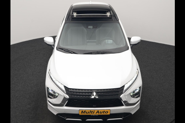 Mitsubishi Eclipse Cross 2.4 Instyle PHEV 188pk Dealer O.H. | Trekhaak Af Fabriek | Panodak | Head Up | Adaptive Cruise | 360 Camera | Lederen Sportstoelen Verwarmd | Keyless | Stuur Verwarmd | Apple Carplay | Blis | Navigatie | DAB | Plug In Hybrid |