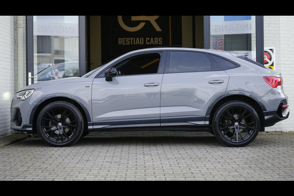 Audi Q3 Sportback 35 TFSI 3x S-Line Black Optik AUTOMAAT-CAMERA-CARPLAY-DRIVE SELECT-ELEKTRISCHE STOELEN-KEYLESS-MATRIX-PANORAMA