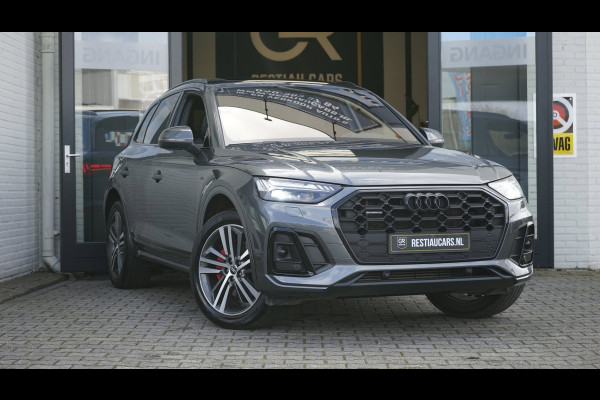 Audi Q5 55 TFSIe Quattro 3x S-Line Black Optik ACC-AMBIANCE-CAMERA-CARPLAY-KEYLESS-MATRIX LED-PANORAMA-ZONSVERDUISTERING