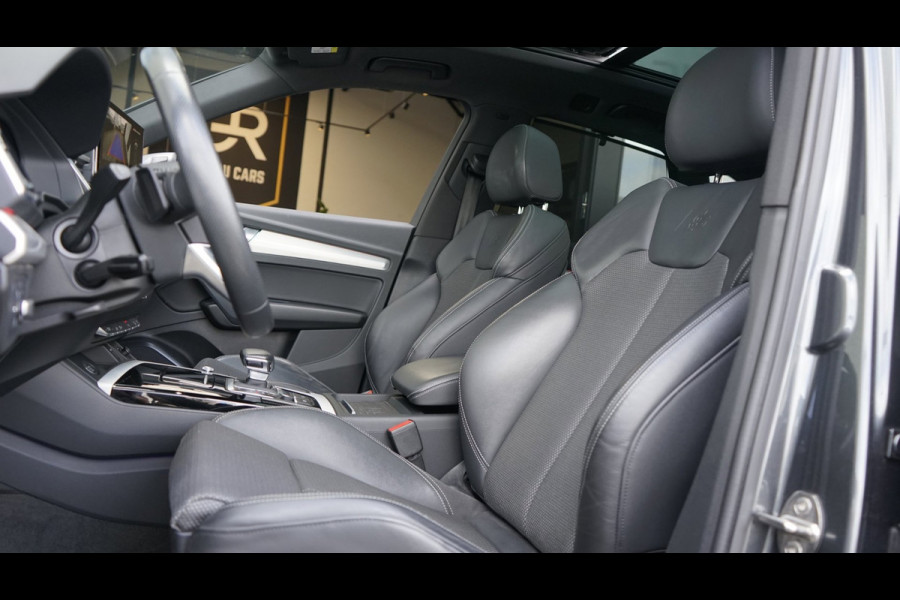 Audi Q5 55 TFSIe Quattro 3x S-Line Black Optik ACC-AMBIANCE-CAMERA-CARPLAY-KEYLESS-MATRIX LED-PANORAMA-ZONSVERDUISTERING
