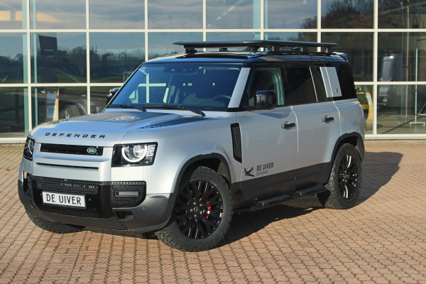 Land Rover Defender D240 110 S 7 Seater incl. Btw / BPM geel kenteken „De Uiver” Special Lier