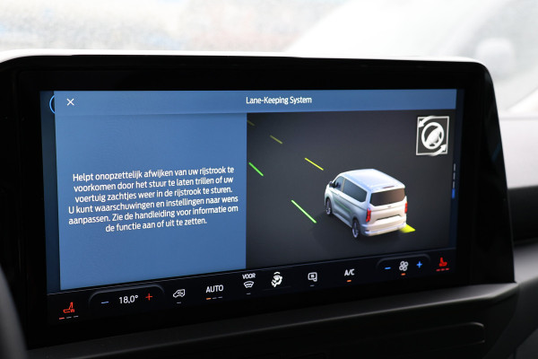 Ford Transit Custom 320 2.0 TDCI 150 PK L2H1 Limited | ACC | Blind Spot | Camera | Lane Assist | Stoelverwarming | CarPlay | Navigatie | Stuurwielverwarming | 3-Zitter | Verlengde fabrieksgarantie tot 12-2029
