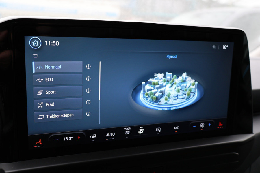 Ford Transit Custom 320 2.0 TDCI 150 PK L2H1 Limited | ACC | Blind Spot | Camera | Lane Assist | Stoelverwarming | CarPlay | Navigatie | Stuurwielverwarming | 3-Zitter | Verlengde fabrieksgarantie tot 12-2029