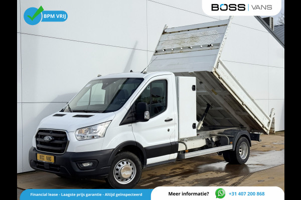 Ford Transit 2.0 TDCI 170PK Kipper Dubbellucht Airco Cruise Control Lane Assist Trekhaak Tipper Benne