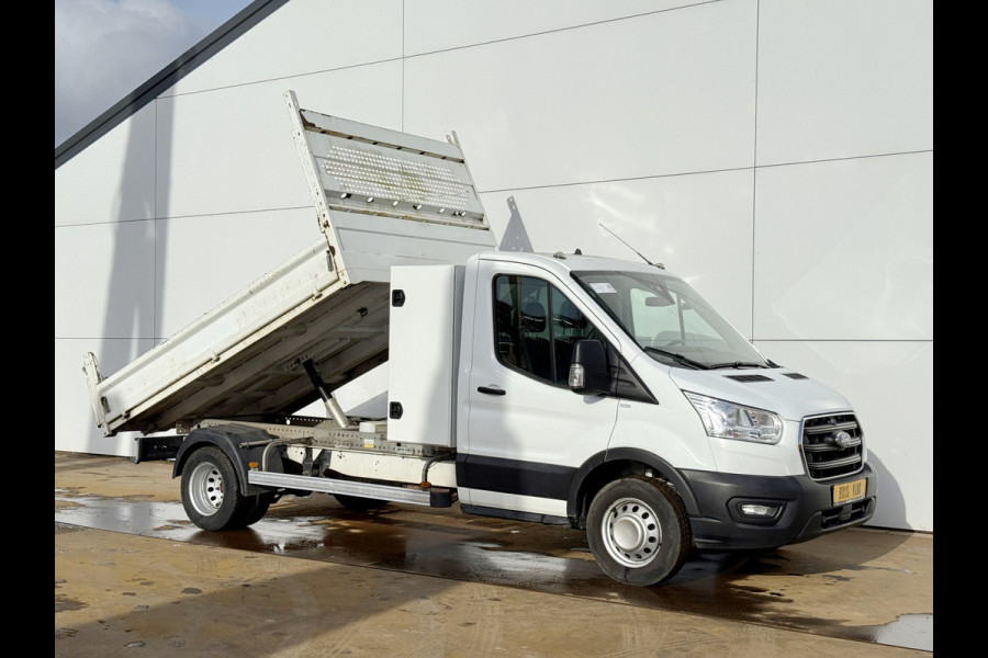 Ford Transit 2.0 TDCI 170PK Kipper Dubbellucht Airco Cruise Control Lane Assist Trekhaak Tipper Benne