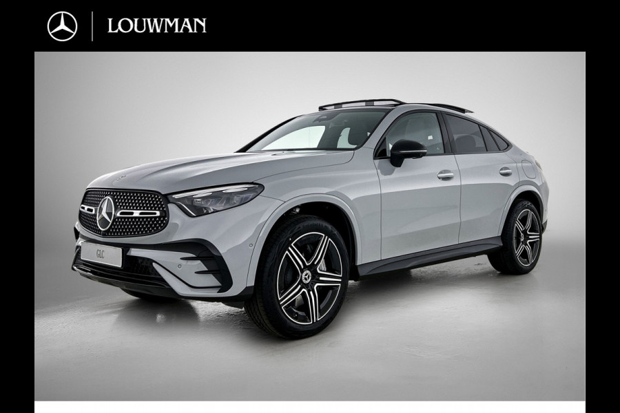 Mercedes-Benz GLC Coupé 300e 4MATIC Sport Edition | Premium Plus | Nightpakket | Winterpakket | Trekhaak | AMG spoiler | 20 inch AMG velgen | Panoramaschuifdak | Burmester® 3D sound systeem | Augmented Reality navigatie | Head-up display |