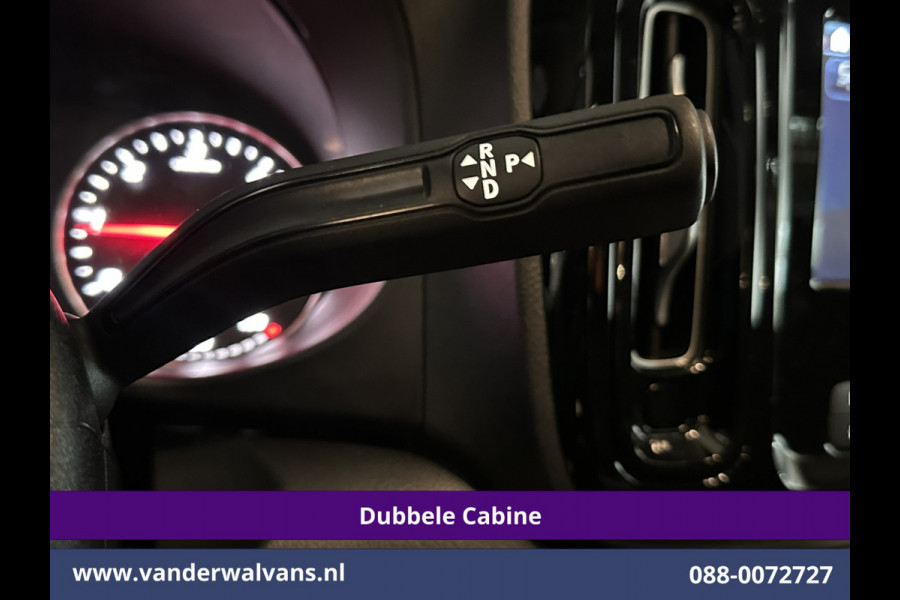 Mercedes-Benz Vito 116 CDI 164pk 9G-Tronic Automaat L2H1 Dubbele Cabine Fabrieksgarantie Euro6 Airco | 5-Zits | 2x zijdeur | 360 graden Camera Navigatie, LED, LM Velgen, 2500kg Trekhaak, Adaptieve Cruisecontrol, Parkeersensoren, Isofix, MBUX