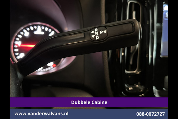 Mercedes-Benz Vito 116 CDI 164pk 9G-Tronic Automaat L2H1 Dubbele Cabine Fabrieksgarantie Euro6 Airco | 5-Zits | 2x zijdeur | 360 graden Camera Navigatie, LED, LM Velgen, 2500kg Trekhaak, Adaptieve Cruisecontrol, Parkeersensoren, Isofix, MBUX