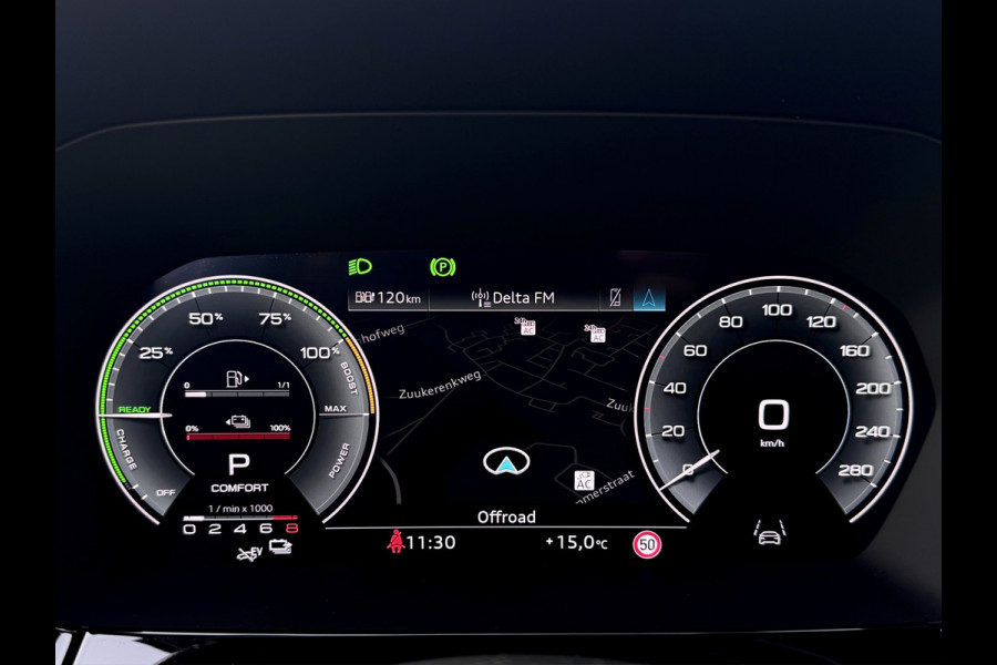 Audi A3 Sportback 40 TFSI e S-line | Matrix LED | Trekhaak | Elektr. stoelen | Camera | Carplay | Sfeer | ACC | Elektr. achterklep