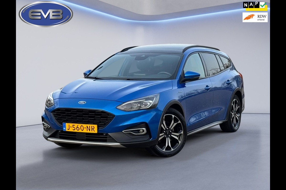 Ford FOCUS Wagon 1.0 EcoBoost Hybrid Active X Business, panoramadak, stoelverwarming, dealer onderhouden, 1 e eigenaar, NLauto nap
