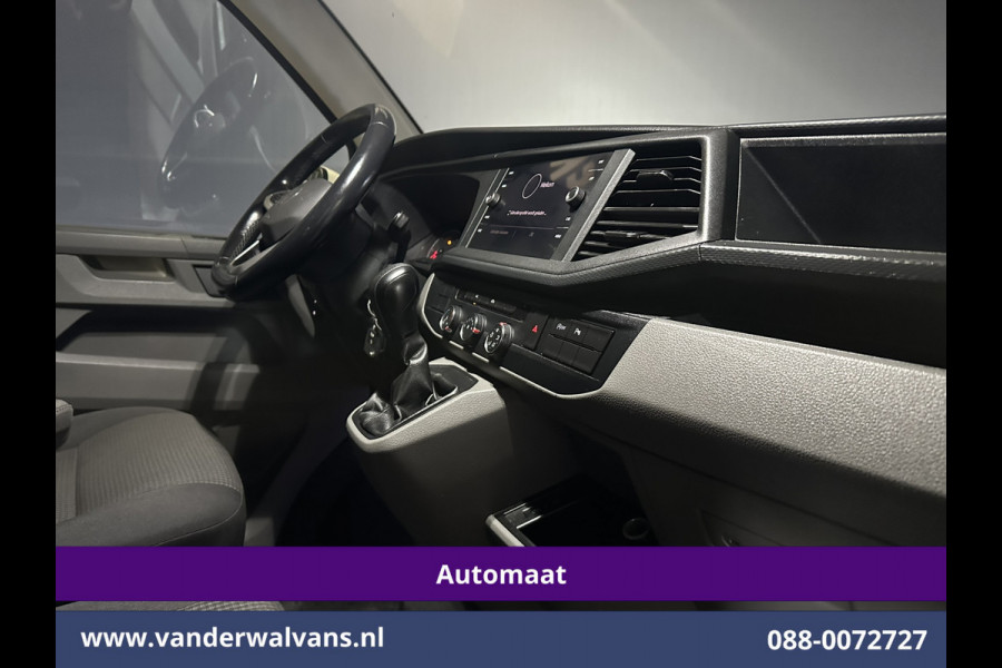 Volkswagen Transporter 2.0 TDI 150pk Automaat L1H1 Euro6 Airco | Navigatie | Camera | Android Auto | Cruisecontrol | Trekhaak Parkeersensoren, Bijrijdersbank